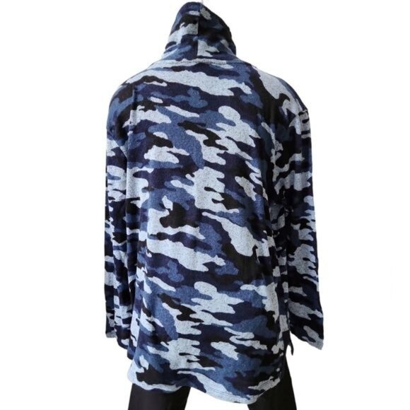 Kenneth Cole Reaction Womens camo Funnel Neck pullover - Picture 15 of 16